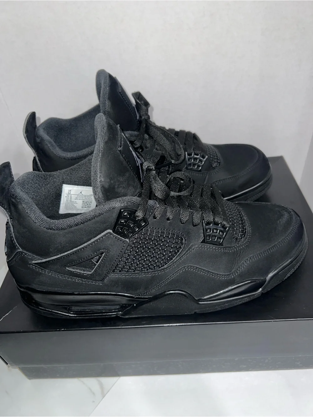 Jordan Men’s All-Black Athletic Basketball Sneakers